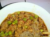 豌豆酱肉丁米粉
