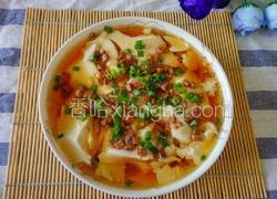 腊肉蒸豆腐花