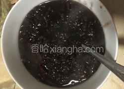 黑豆黑米粥