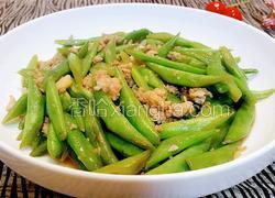 刀豆炒肉末