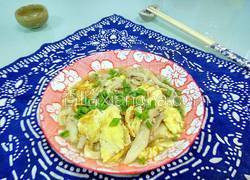 平菇炒鸡蛋