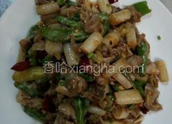 泡藕带炒鸡杂