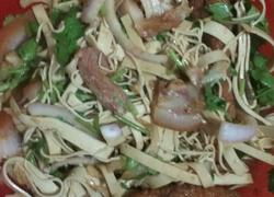 凉调猪头肉豆皮