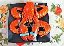 蒜蓉开背大龙虾