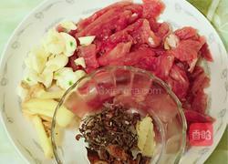 豆角炖肉的做法图解4