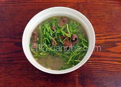 牛肉豆苗汤