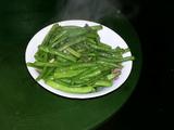 大蒜炒半熟四季豆