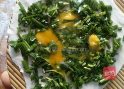 韭菜鸡蛋饼的做法图解8