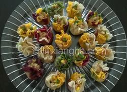 鸡肉蔬菜汁烧麦