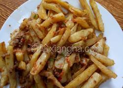 肉沫土豆条