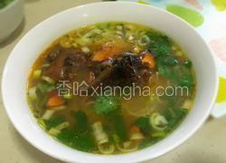 香菇鸡汤米线