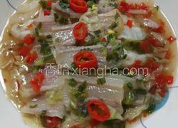 五花咸肉蒸白菜