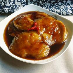 红糖煎年糕