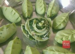 小白菜蒸饺的做法图解4