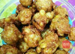 鸡肉玉米丸子的做法图解4