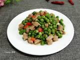鲜豌豆猪肉粒