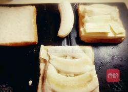 香蕉三明治……简易版的做法图解4