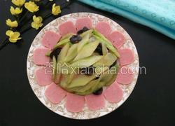 黄瓜火腿炒木耳
