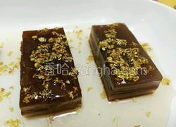 红糖桂花马蹄糕