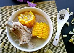 排骨百合山药玉米汤