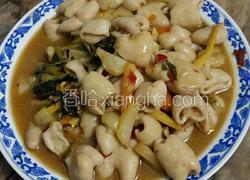 酸菜炒猪大肠