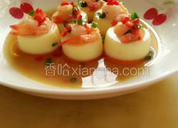 虾仁蒸豆腐