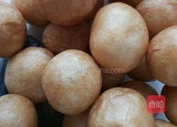 荠菜肉末塞油面筋的做法图解5