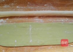 玫瑰花肉馒头（抹茶）的做法图解6
