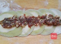 玫瑰花肉馒头（抹茶）的做法图解10