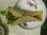 生菜豆皮蛋卷