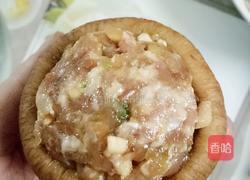 香菇酿肉的做法图解5