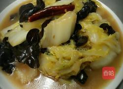 木耳炒白菜的做法图解7