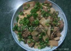 杏鲍菇炒肉片