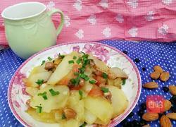 花生米炒土豆片的做法图解9