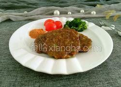 黑胡椒驴肉饼