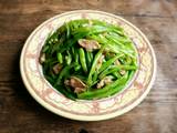 四季豆炒肉片