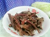 手撕腊肉