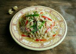 金针菇炒肉丝