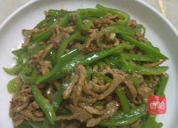 青椒肉丝的做法图解5