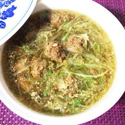 羊肉丸子萝卜汤的做法[图]