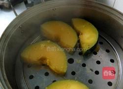 南瓜花卷的做法图解1