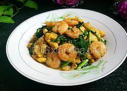 韭菜虾仁炒鸡蛋