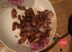 茭白炒肉的做法图解6