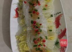 鲍汁粉丝蒸娃娃菜的做法图解3