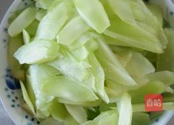 清炒莴笋的做法图解2