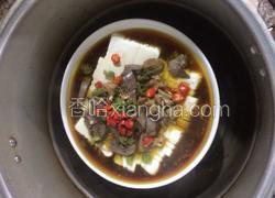 鸡杂蒸白玉豆腐