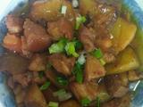 红烧肉炖土豆