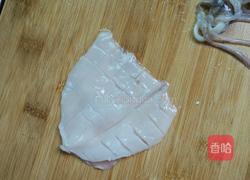 青椒炒鱿鱼的做法图解1