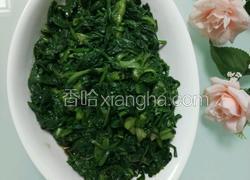 凉拌蒿菜