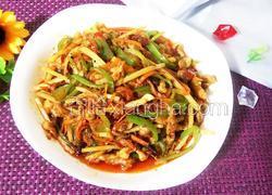 鱼香肉丝(少肉版)